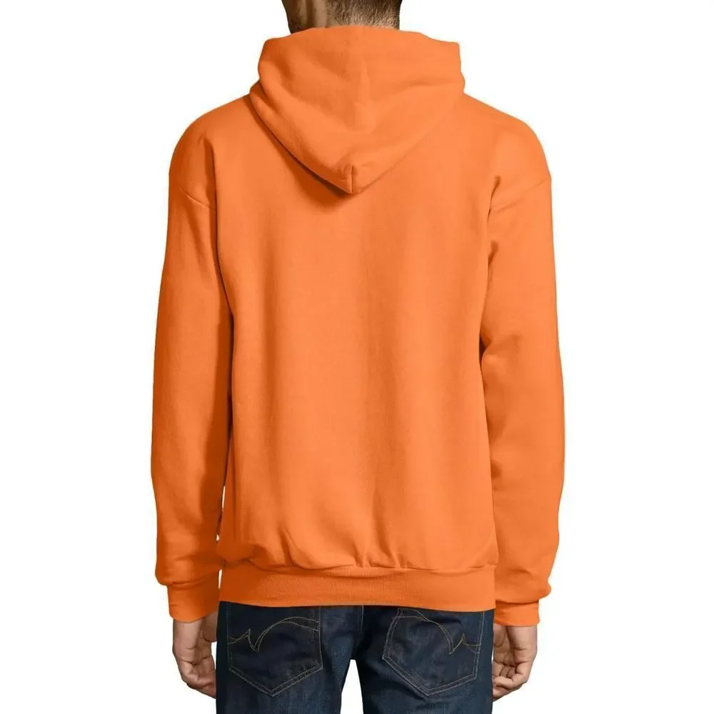 Hanes Men's and Big Men's Ecosmart Fleece Pullover Hoodie Sweatshirt, Size 2XL - Picture 3 of 4